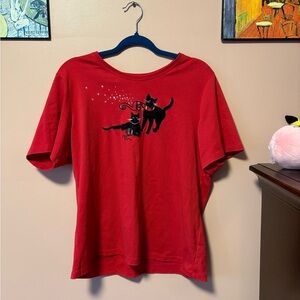Vintage Adorable Cat Tee